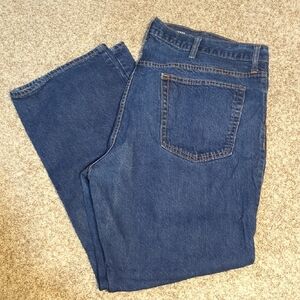 Old Navy Men's Bootcut Jeans - Dark Blue
